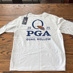 Quail Hollow Vineyard Vines long sleeve tee kids L (16)